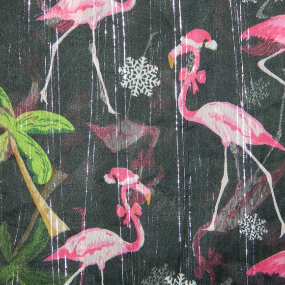 Collection 18 Pink Flamingo Infinity Scarf NWT - Picture 2 of 5